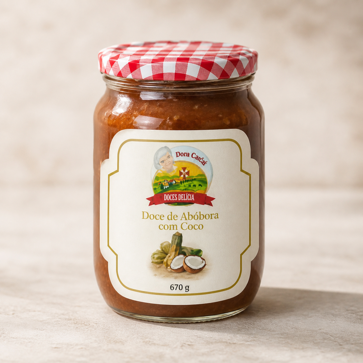 Pote de doce caseiro